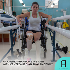 After all options have been exhausted, excruciating phantom limb pain can be managed with thalamotomy.