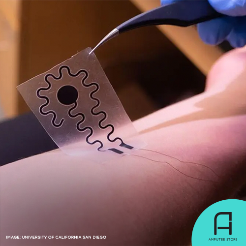 Researchers have developed a new electrode with a silicone patch that could improve prosthetics.