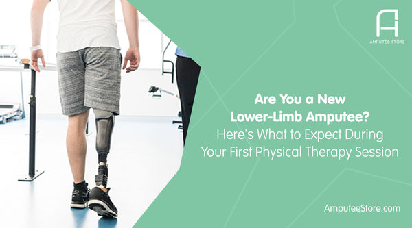 Here's what new lower-limb amputees can expect at their first few physical therapy sessions