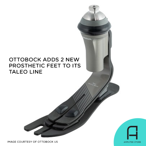 Ottobock adds Taleo Harmony and Taleo Vertical Shock to their Taleo foot line.