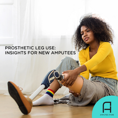 A new study shows valuable insights for new amputees about prosthetic leg use.