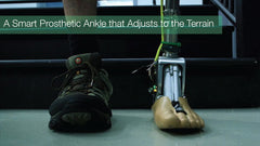 Prosthetic ankles that can move on their own.