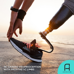 Amputees can re-gain their sense of proprioception with the AMI surgical technique.