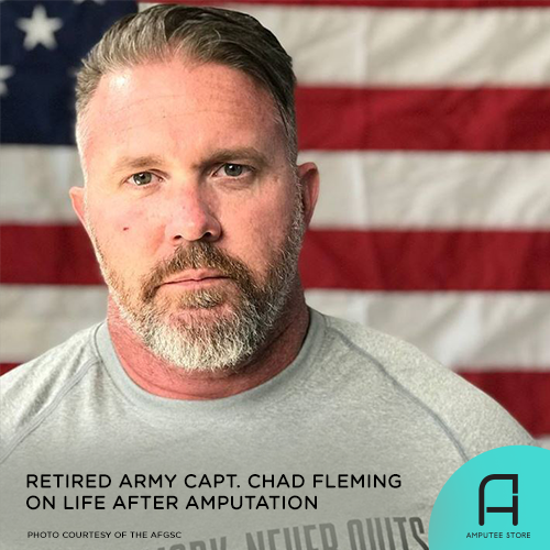 Ret. Capt. Chad Fleming shares his story about coping with limb loss.