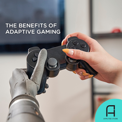Adaptive gaming has numerous benefits for individuals with limb loss.
