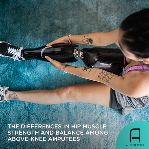 The differences in hip muscle strength and balance among above-knee amputees can help refine K-level classification.