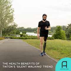 A new TikTok trend called Silent Walking offers numerous health benefits.