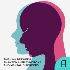 Below-knee amputees with phantom limb syndrome have a higher chance of developing one or more mental disorders.