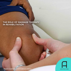 Massage therapy helps in amputee rehabilitation.