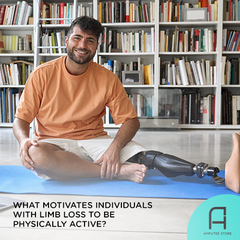 Researchers found the common motivators that encourage amputees to be physically active.