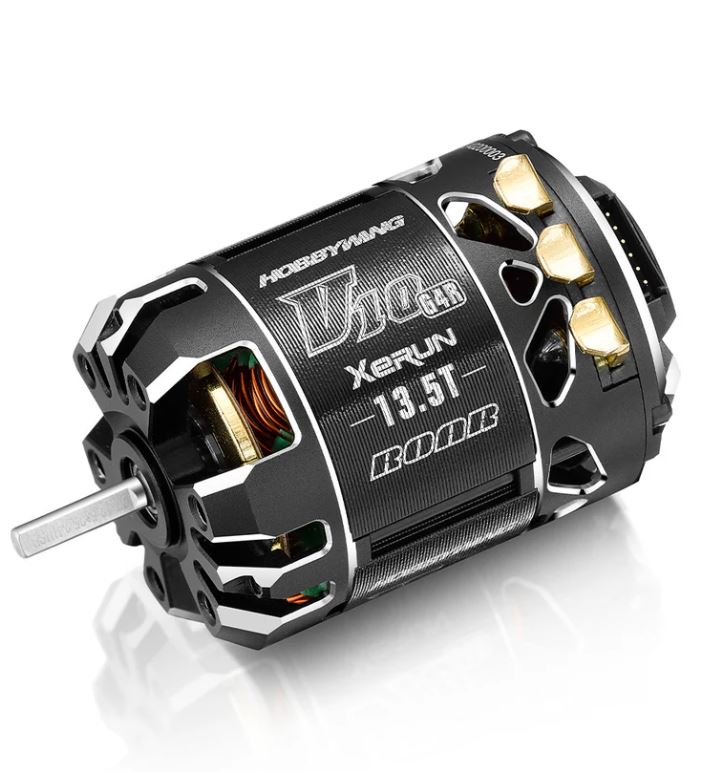 XeRun V10 G4R ROAR Sensored Brushless Motor, 13.5T
