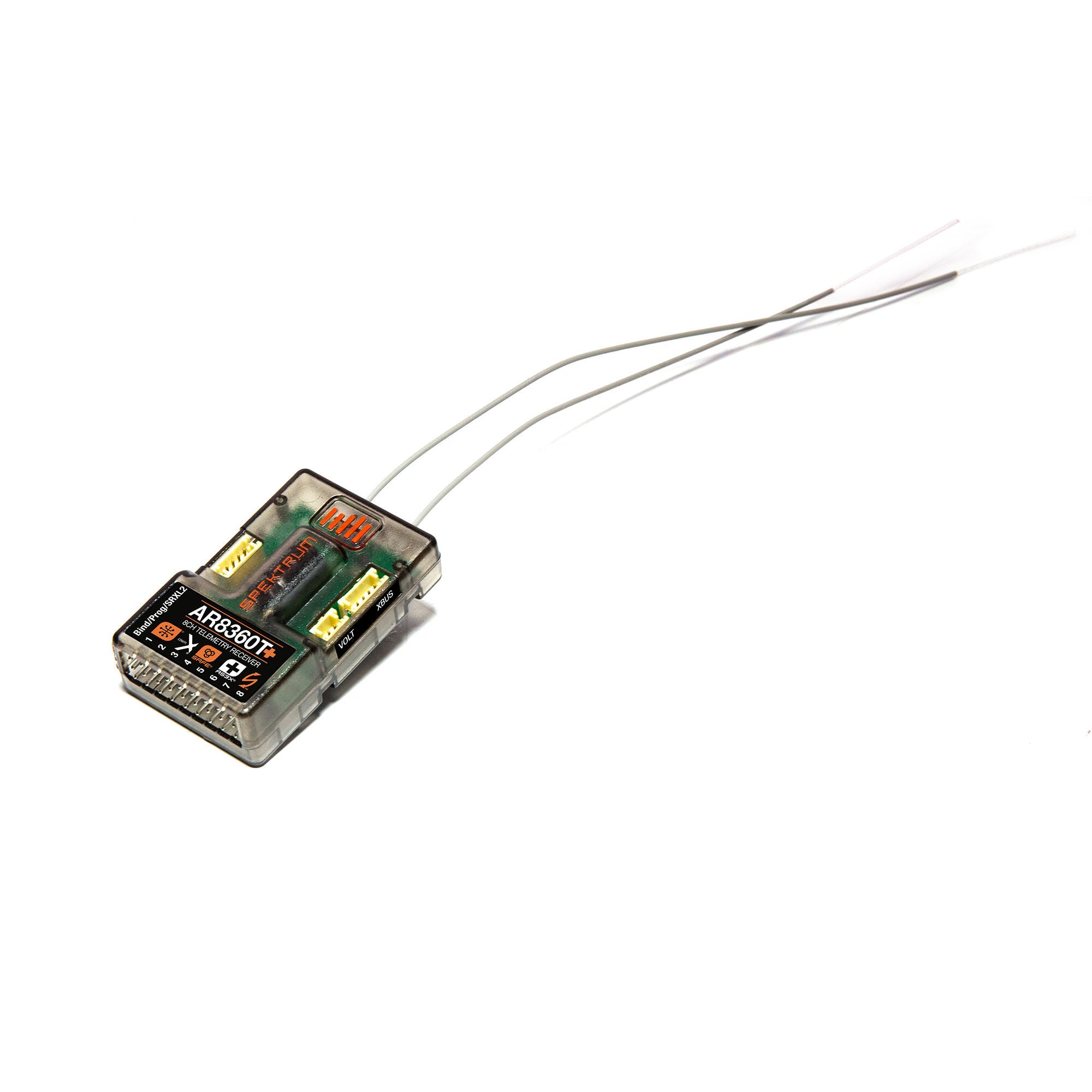 AR8360T+ 8-Channel AS3X+ SAFE Telemetry Receiver