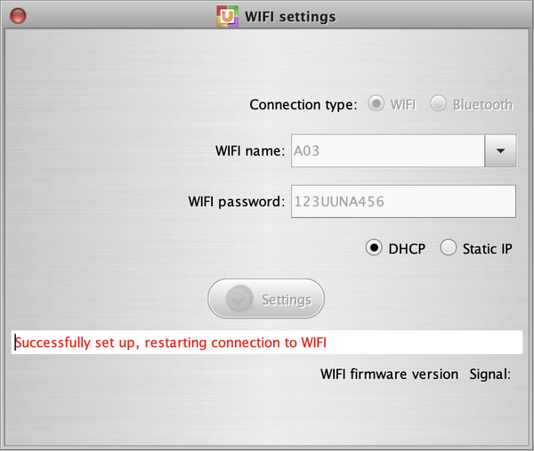 Control UUNA TEK iAuto Wilressly with Wi-Fi
