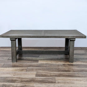 Image of Farmhouse Style Wood Dining Table