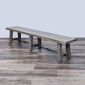 Image of Pottery Barn Benchwright Dining Bench