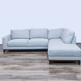 Image of Living Space Contemporary Sectional With Chaise