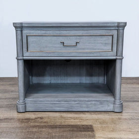 Image of Bassett Furniture Wood Nightstand with Drawer