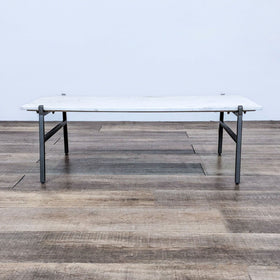 Image of CB2 Marble Slab Coffee Table