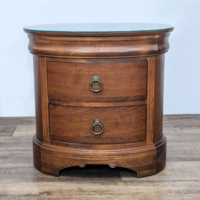 Image of Two Drawer Nightstand