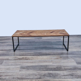 Image of Chevron Coffee Table