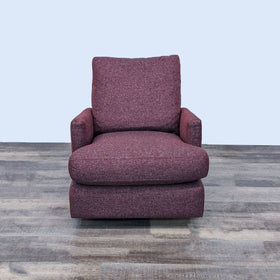 Image of Room & Board Contemporary Swivel Glider Chair