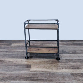 Image of Cost Plus Industrial Bar Cart