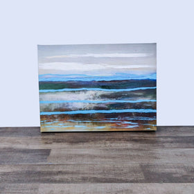 Image of Abstract Landscape On Canvas