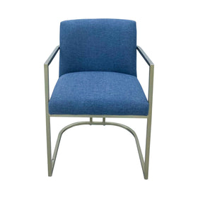 Image of West Elm Contemporary Metal Frame Armchair