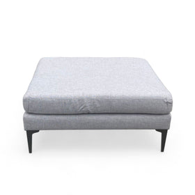 Image of West Elm Andes Upholstered Ottoman