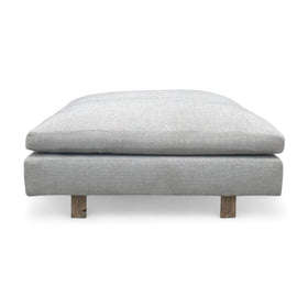 Image of West Elm Harmony Modern Square Ottoman