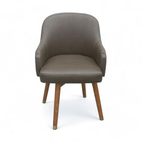 Image of West Elm Swivel Armchair - New