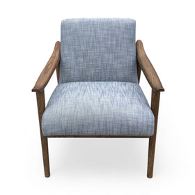 Image of West Elm Mid Century Upholstered Show Chair