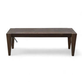 Image of West Elm Anderson Wood Dining Bench