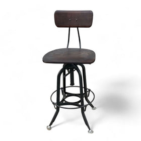 Image of Industrial Style Swivel Stool