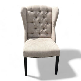 Image of Classic Tufted Wingback Chair - New