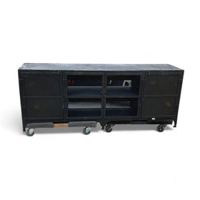 Image of Industrial All Metal TV Console