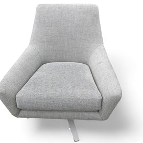 Image of West Elm Lucas Modern Swivel Chair - In Box