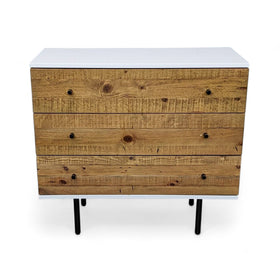 Image of West Elm 3 Drawer Reclaimed Wood Dresser