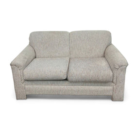 Image of Contemporary Neutral Tone Loveseat