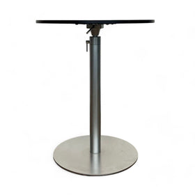 Image of Palma Brio Adjustable Height Modern Style Round Table