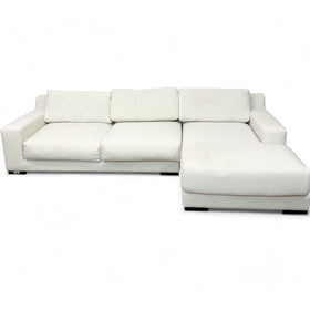 Image of West Elm Dalton Two-Piece Chaise Sectional
