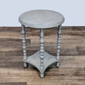 Image of Ethan Allen Accent Table with Shelf
