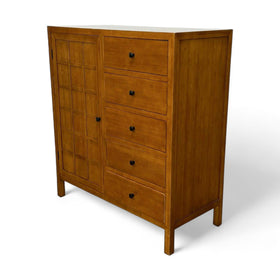 Image of Crate & Barrell Bamboo Dresser with Cabinet by Maria Yee