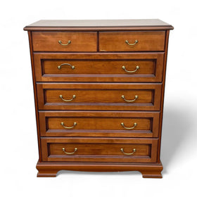 Image of Classic Style 6 Drawer Chest of Drawers
