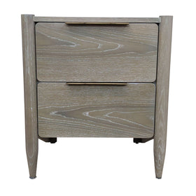 Image of Crate & Barrel Casa White Oak Nightstand