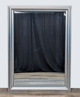 Image of Ikea Levanger Silver Framed Mirror
