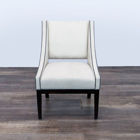 Image of Contemporary Slope Arm Dining Chair