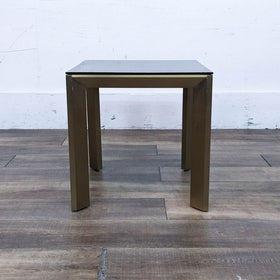 Image of Interlude Home Bradshaw Brushed Brass End Table