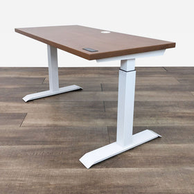 Image of Ergonofis Sway Maple Height Adjustable Standing Desk