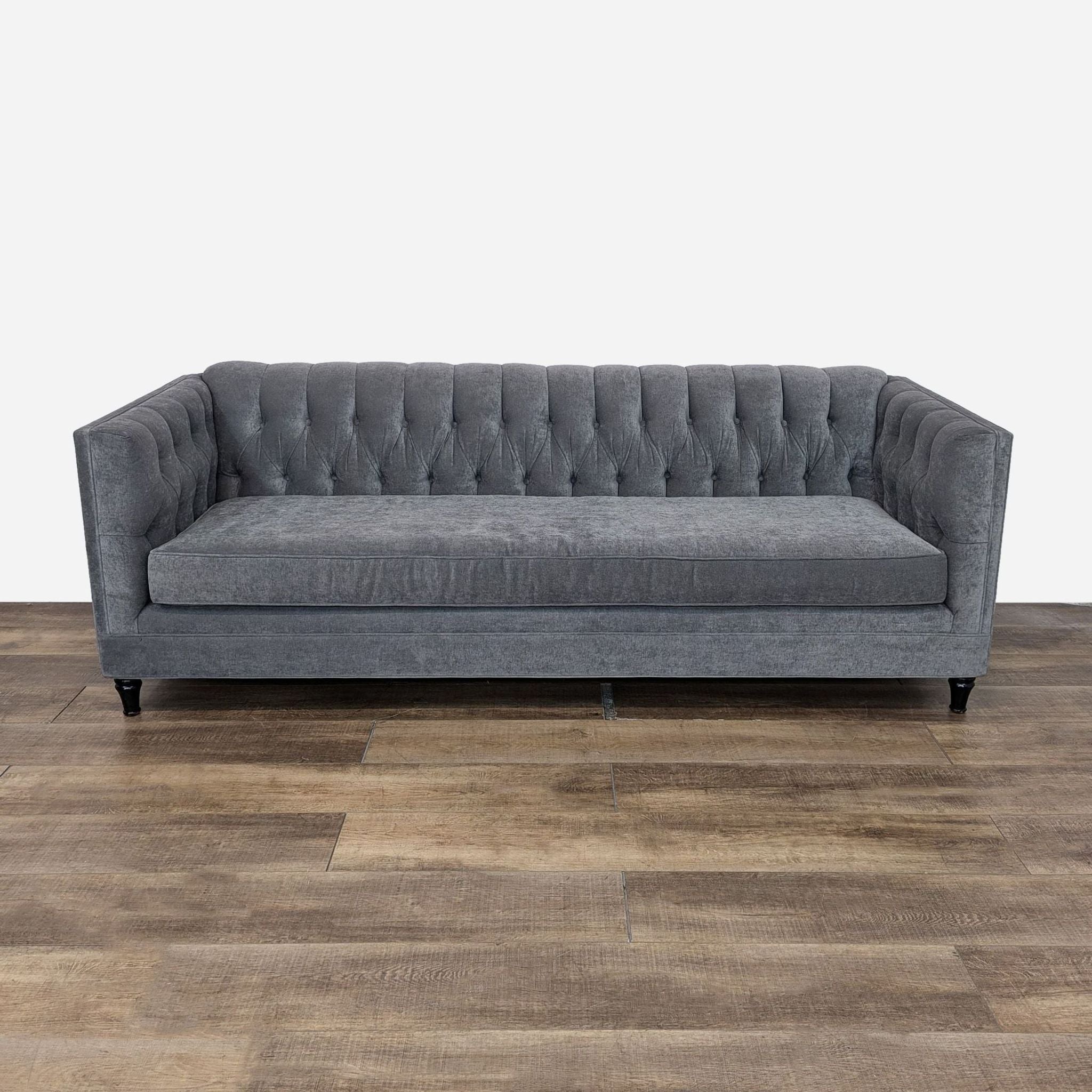 the chesterfield sofa is a modern take on the classic style of the sofa.